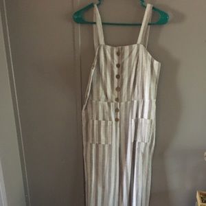 Striped Jumpsuit